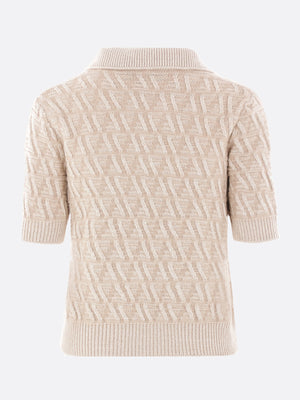 Polo Wool Cashmere Sweater-FENDI-JOHN JULIA