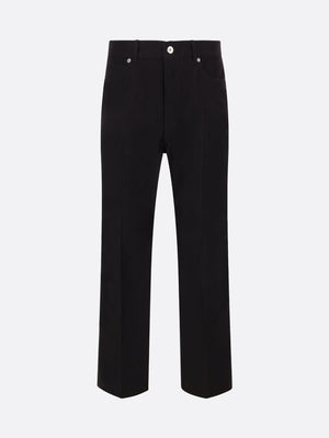 Moleskine Wool Trousers-Ferragamo-JOHN JULIA