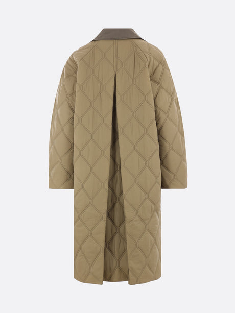 Quilted Nylon Coat-GANNI-JOHN JULIA