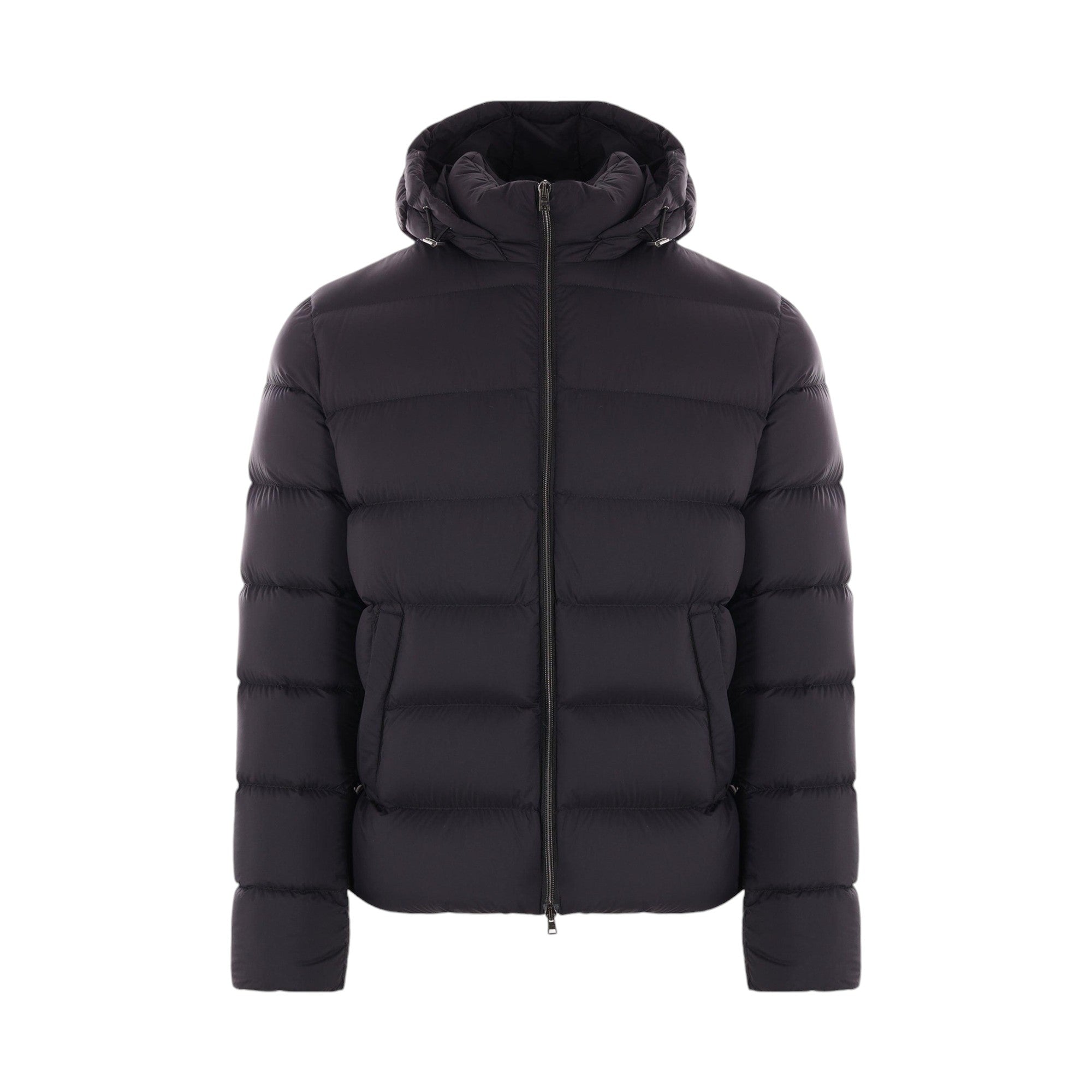 Matte Nylon Down Jacket-HERNO-JOHN JULIA