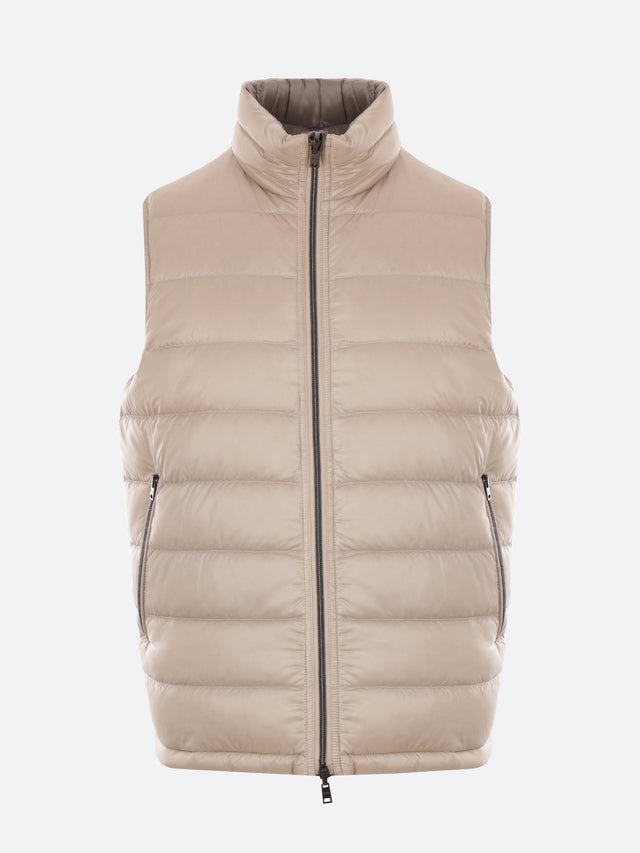 Reversible Sleeveless Down Vest-Herno-JOHN JULIA