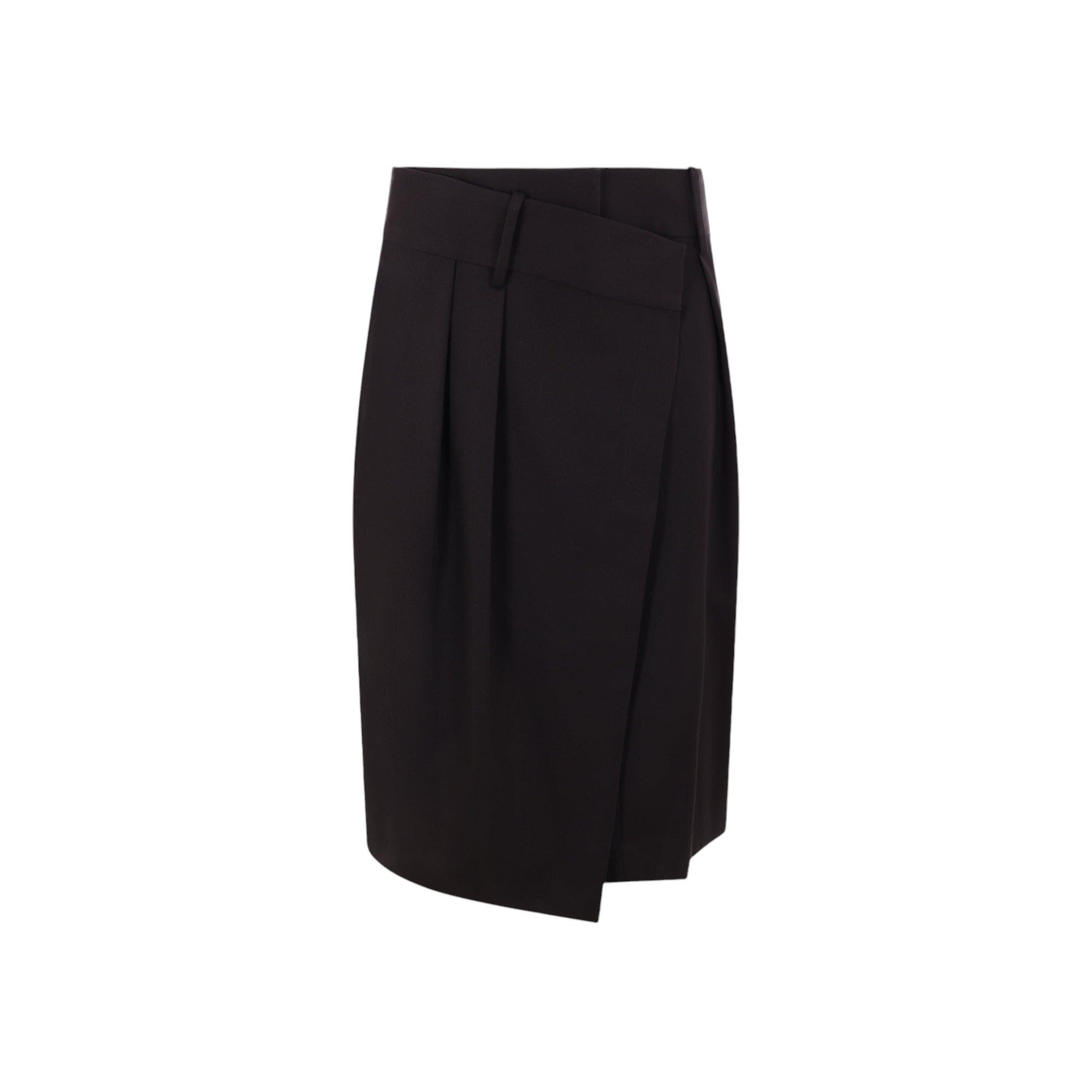 Cotton and Silk Wrap Skirt-LOEWE-JOHN JULIA