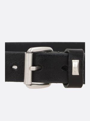 Arrow Head Leather Belt-Our Legacy-JOHN JULIA