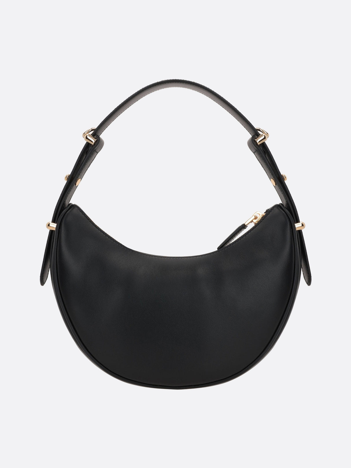 Arqué Smooth Leather Shoulder Bag-PRADA-JOHN JULIA