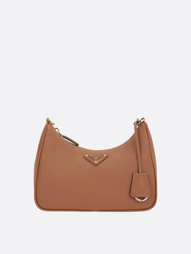 Re-Edition Mini Grainy Leather Shoulder Bag-PRADA-JOHN JULIA