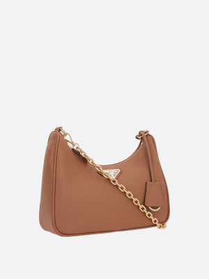 Re-Edition Mini Grainy Leather Shoulder Bag-PRADA-JOHN JULIA