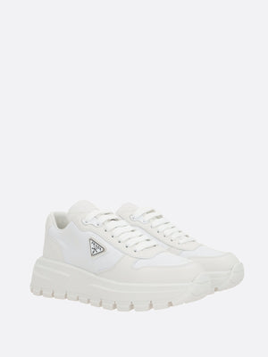 Prax 01 Smooth Leather Sneakers-Prada-JOHN JULIA