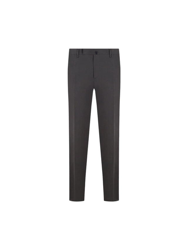 Lightweight Poplin Slim-fit Pants-INCOTEX-JOHN JULIA