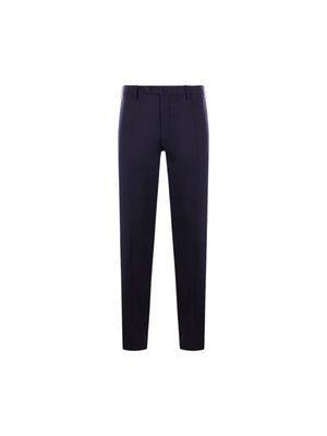 Model 30 Wool Slim-fit Pants-Incotex-JOHN JULIA