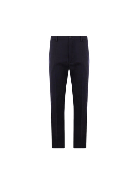 Slim-fit Gabardine Pants-INCOTEX-JOHN JULIA