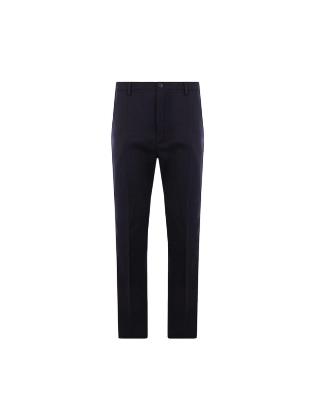 Slim-fit Gabardine Pants-INCOTEX-JOHN JULIA