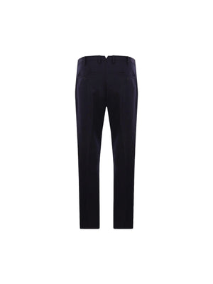 Slim-fit Gabardine Pants-INCOTEX-JOHN JULIA