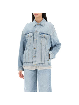 Oversized Denim Jacket INTERIOR JOHN JULIA.