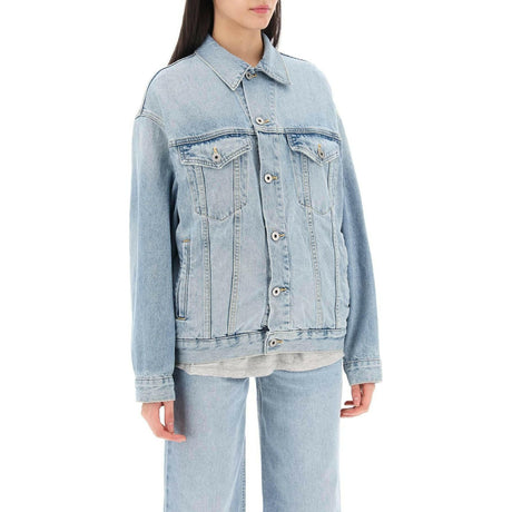 Oversized Denim Jacket INTERIOR JOHN JULIA.