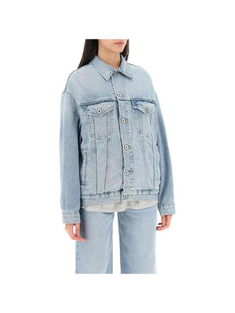 Oversized Denim Jacket INTERIOR JOHN JULIA.