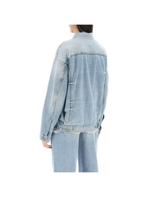 Oversized Denim Jacket INTERIOR JOHN JULIA.