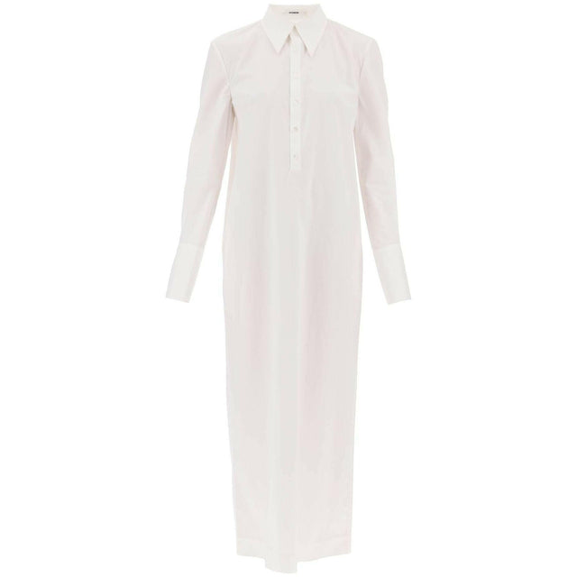 The Fletcher Long Sleeve Cotton Shirtdress.