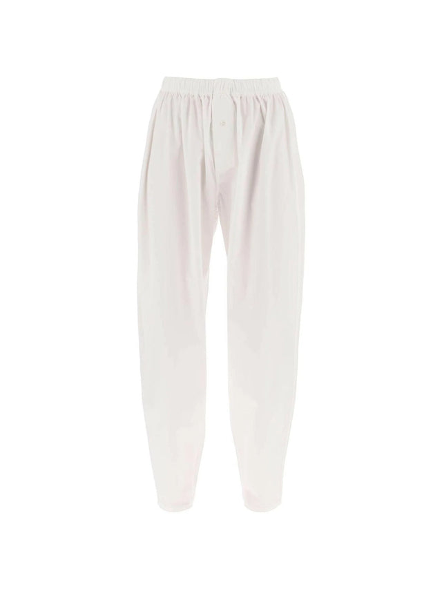 The Nicola Boxer Cotton Poplin Pants.