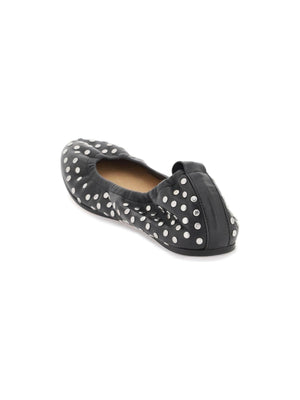 Belna Studded Leather Ballet Flats ISABEL MARANT JOHN JULIA.