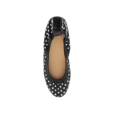 Belna Studded Leather Ballet Flats ISABEL MARANT JOHN JULIA.