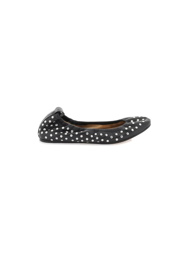 Belna Studded Leather Ballet Flats ISABEL MARANT JOHN JULIA.