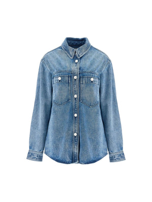 Denim Talbot Button-up