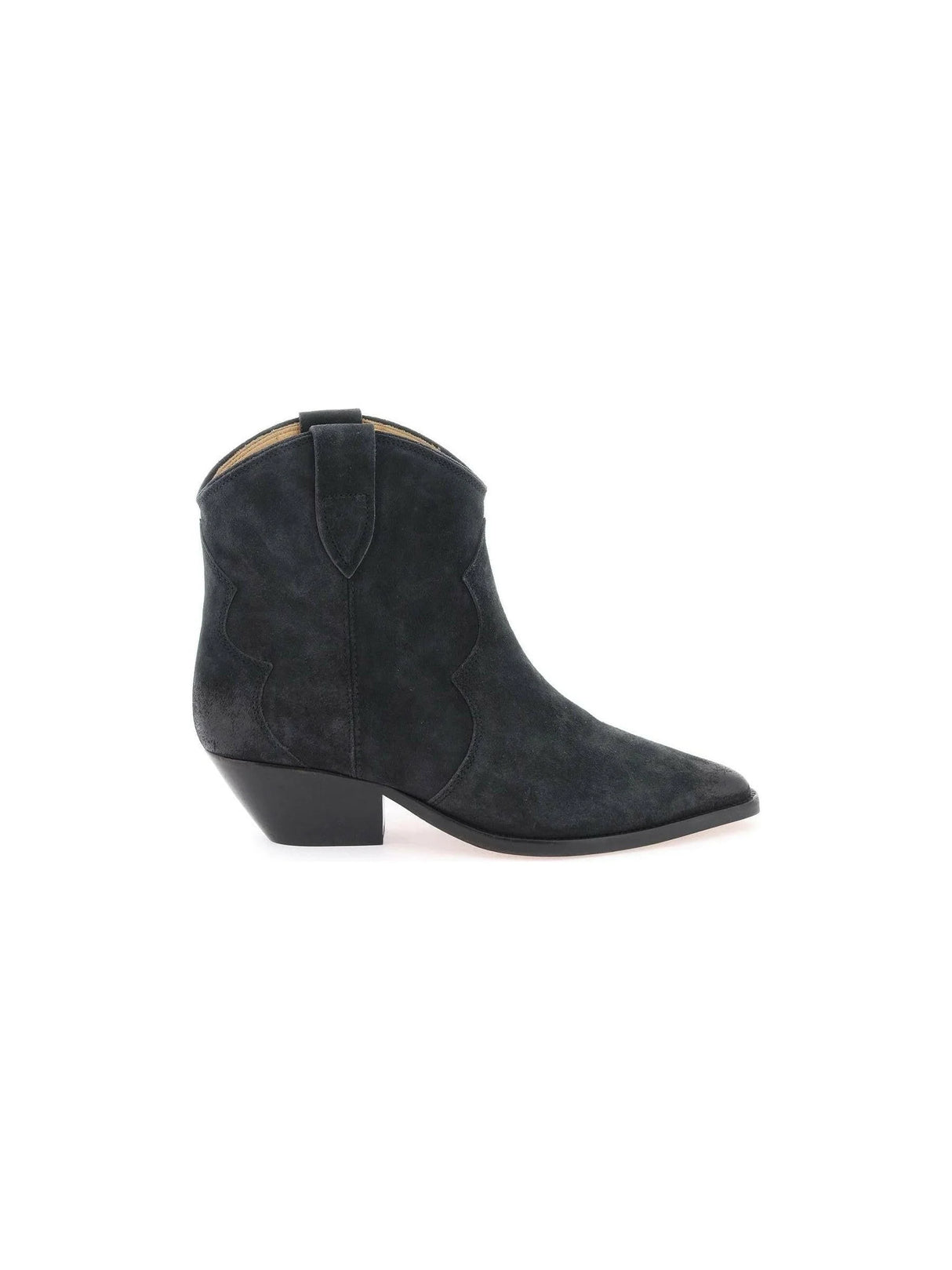 Dewina Suede Cowboy Boots-Isabel Marant-JOHN JULIA