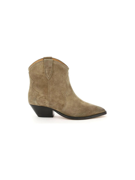 Dewina Suede Cowboy Boots.