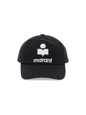 Embroidered Cotton Canvas Tyron Cap ISABEL MARANT