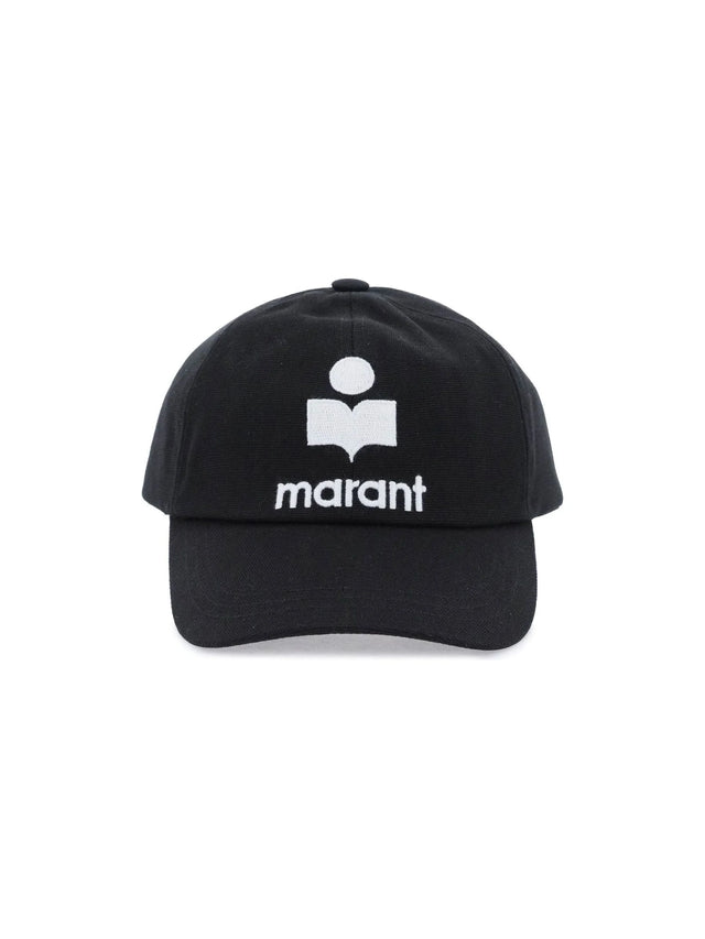 Embroidered Cotton Canvas Tyron Cap ISABEL MARANT