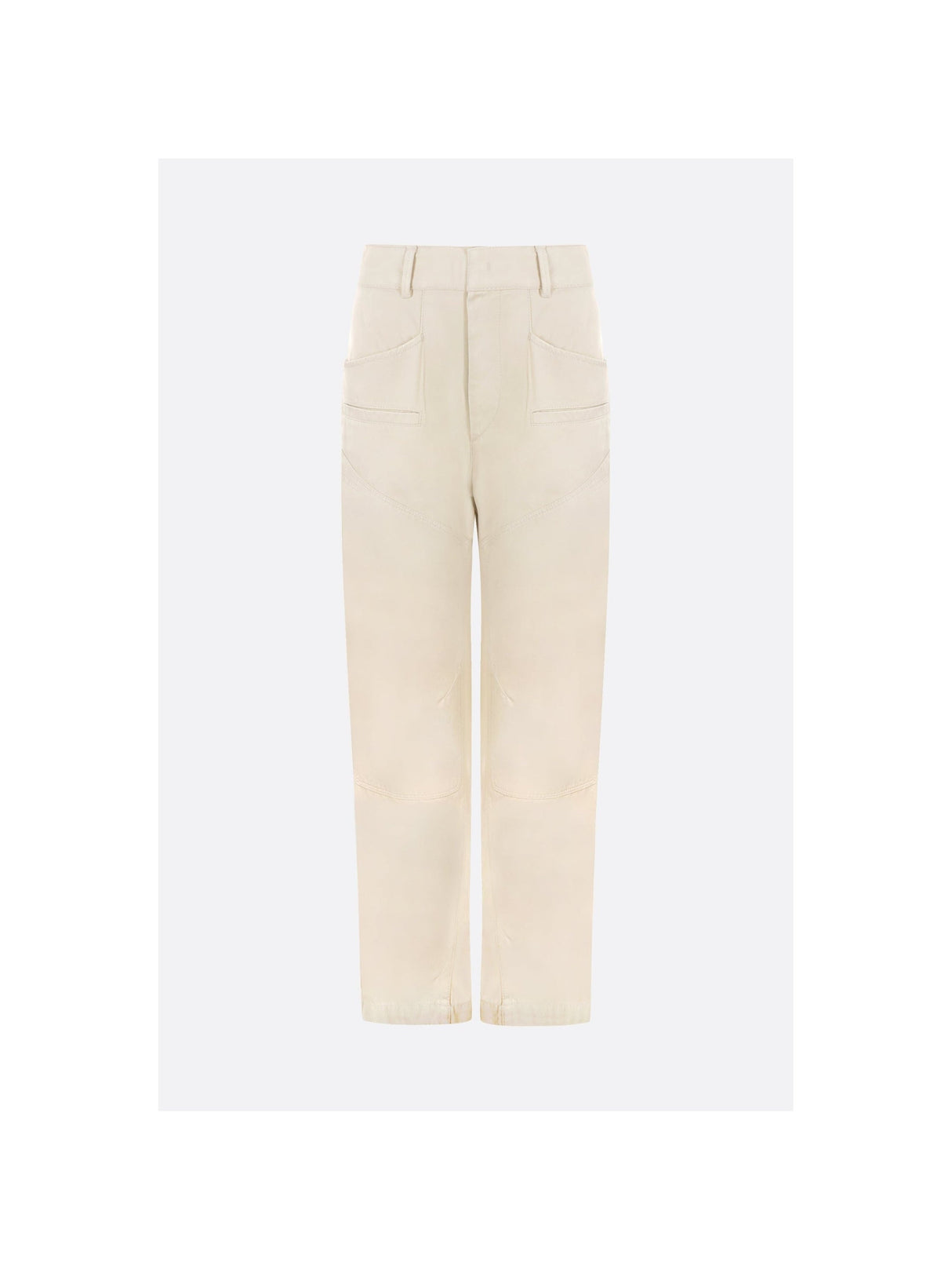 Emmy Cotton Baggy Trousers-ISABEL MARANT-JOHN JULIA