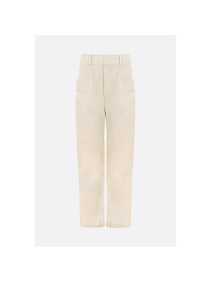 Emmy Cotton Baggy Trousers-ISABEL MARANT-JOHN JULIA