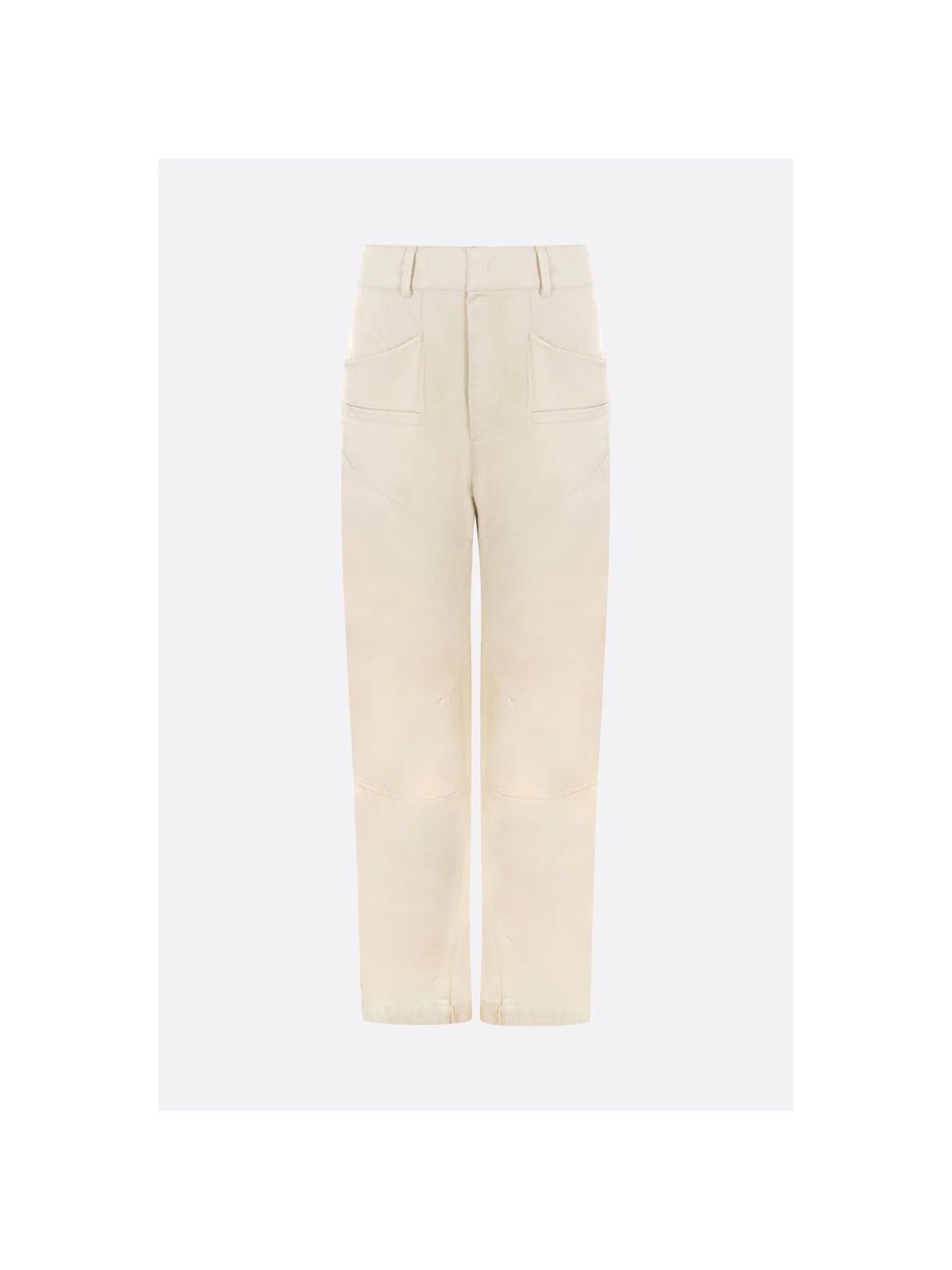 Emmy Cotton Baggy Trousers-ISABEL MARANT-JOHN JULIA