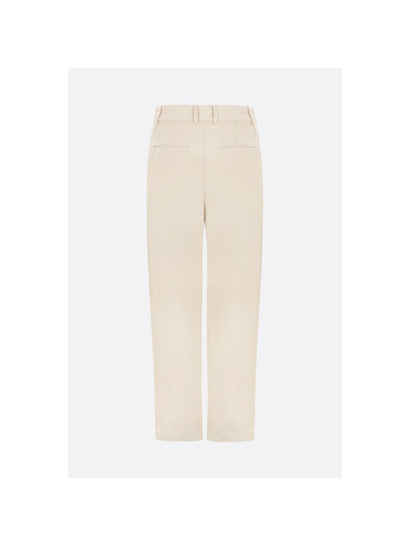 Emmy Cotton Baggy Trousers-ISABEL MARANT-JOHN JULIA