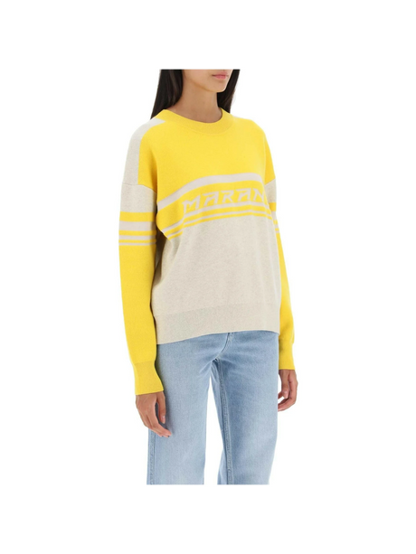 'Callie' Jacquard Crewneck Sweater.