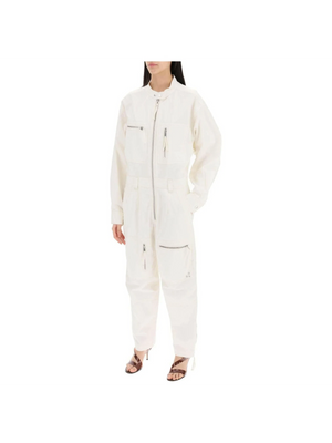 Workwear Cotton Jumpsuit-ISABEL MARANT ÉTOILE-JOHN JULIA