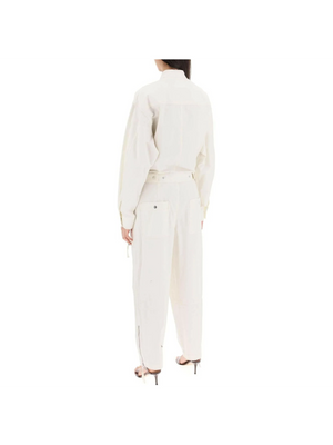 Workwear Cotton Jumpsuit-ISABEL MARANT ÉTOILE-JOHN JULIA