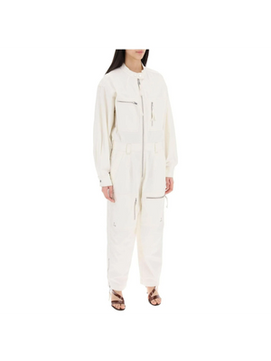 Workwear Cotton Jumpsuit-ISABEL MARANT ÉTOILE-JOHN JULIA