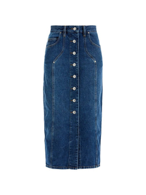 Denim Vandy Skirt For