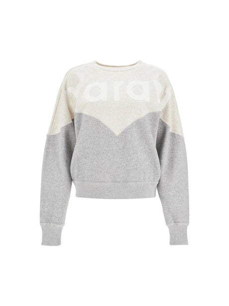 Flocked Logo Houston Sweatshirt ISABEL MARANT ÉTOILE