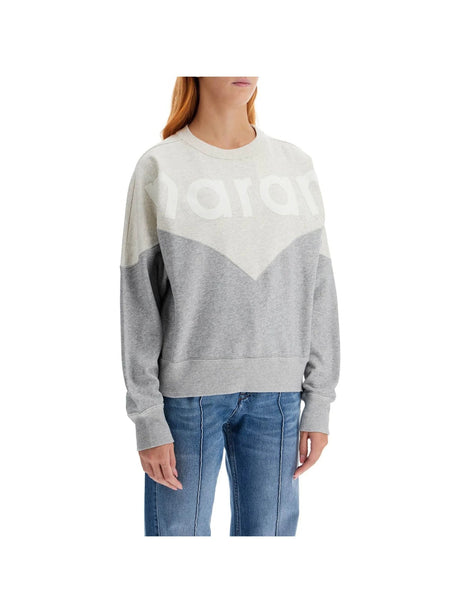 Flocked Logo Houston Sweatshirt ISABEL MARANT ÉTOILE