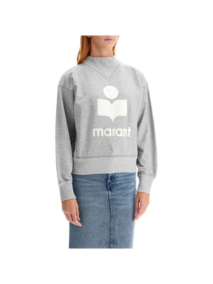 Moby Sweatshirt With Flocked Logo