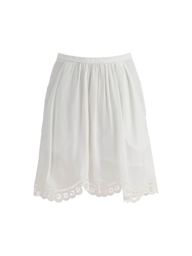 ISABEL MARANT ÉTOILE-Francesca Viscose Mini Skirt-JOHN JULIA