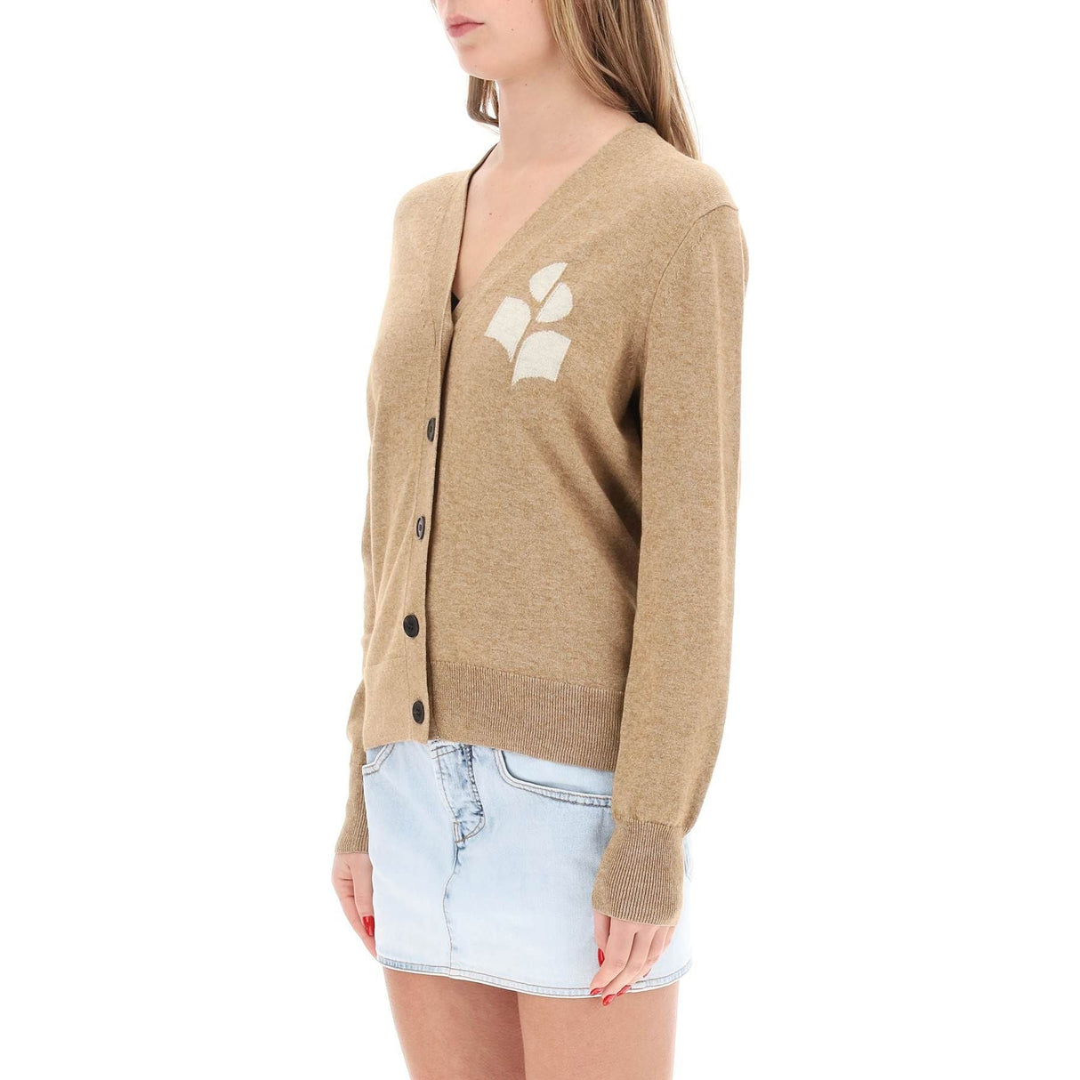 Intarsia Karin Cardigan - Women > Clothing > Knitwear > Cardigans