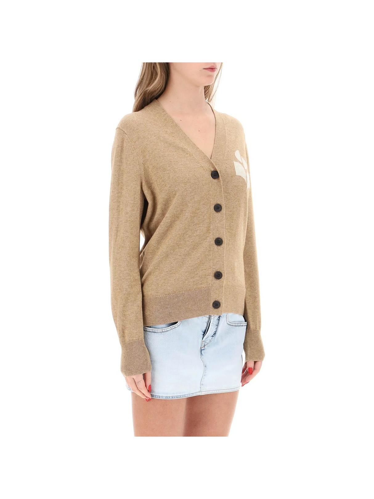 Intarsia Karin Cardigan - Women > Clothing > Knitwear > Cardigans