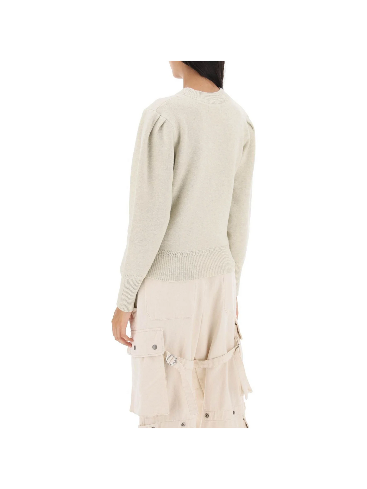 ISABEL MARANT ETOILE-Kelaya Sweater With Balloon Sleeves -JOHN JULIA.