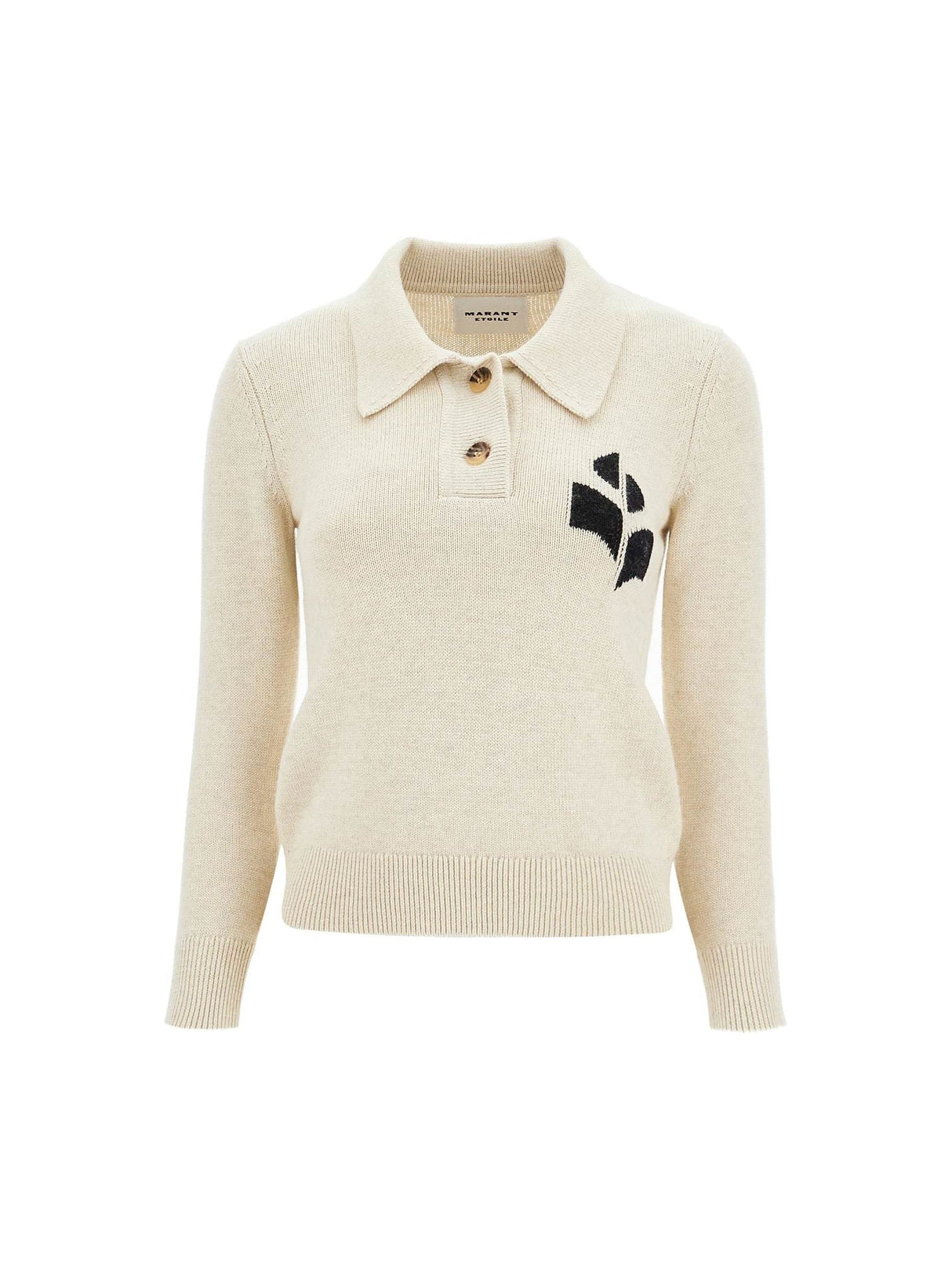 Cotton And Wool Nola Polo Pullover