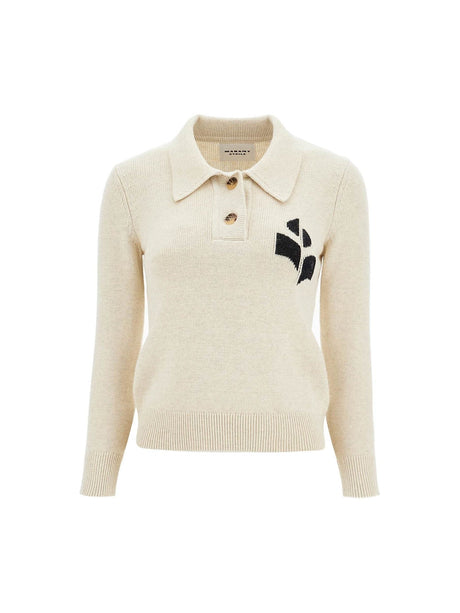 Cotton And Wool Nola Polo Pullover