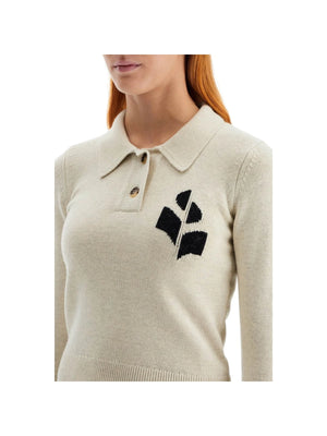 Cotton And Wool Nola Polo Pullover