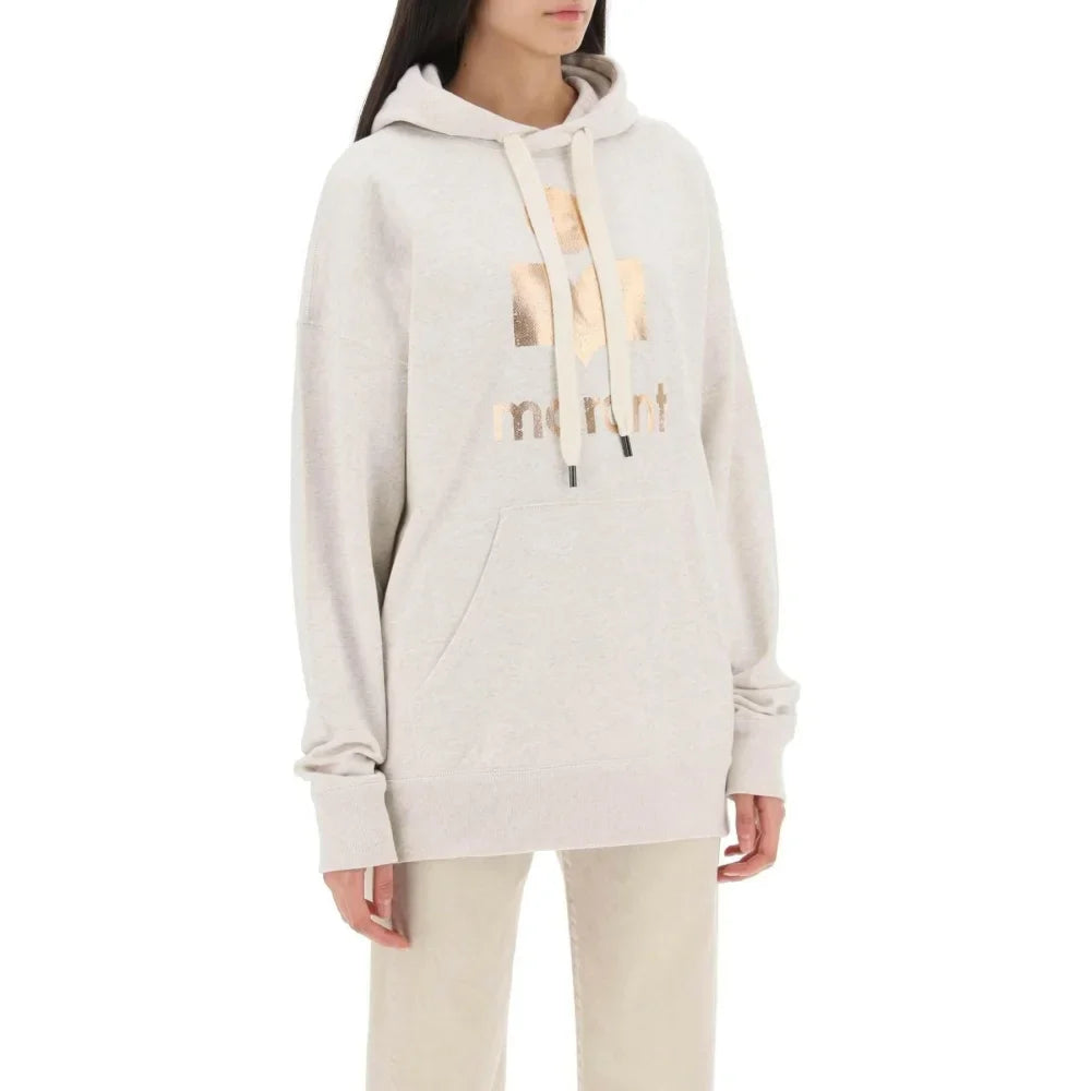 Mansel Sweatshirt With Metallic Logo MARANT ETOILE JOHN JULIA.